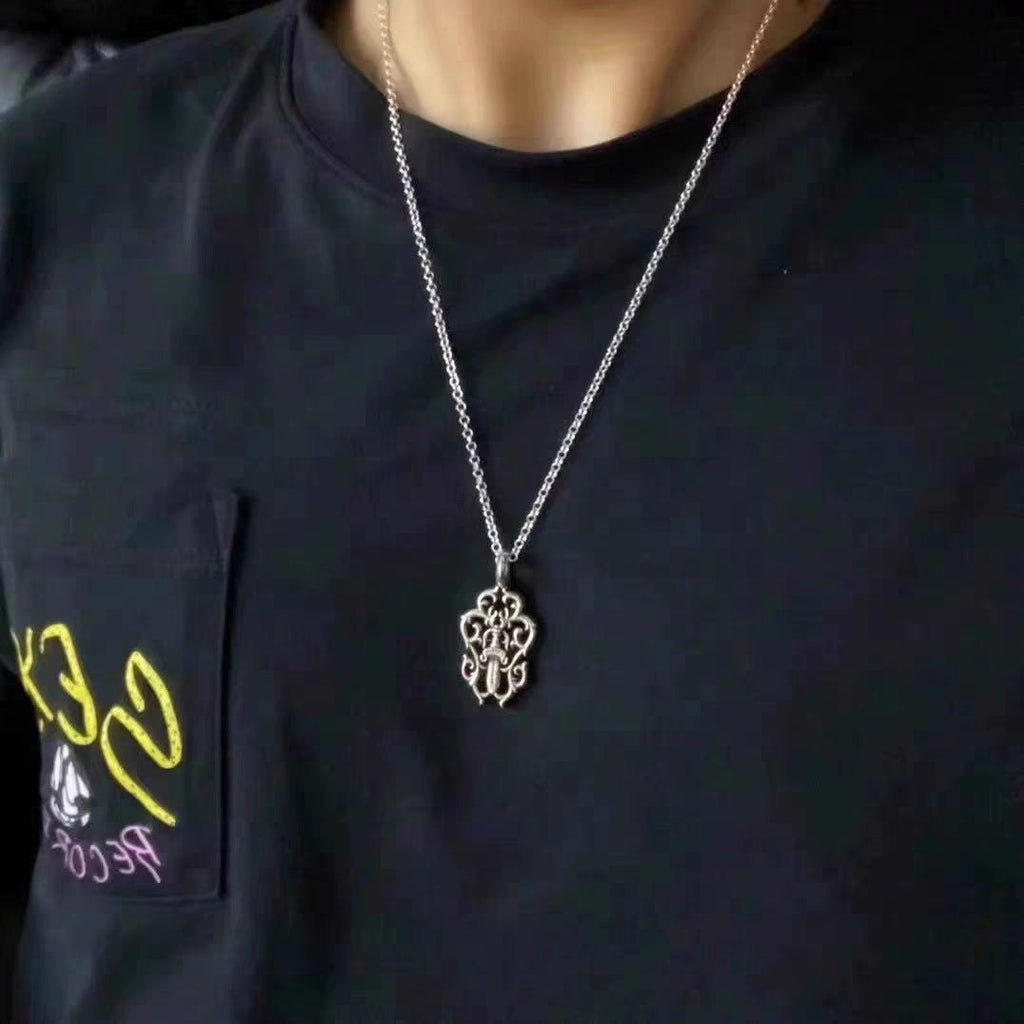 Flame Holy Sword Necklace
