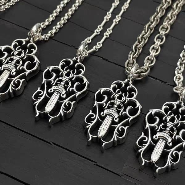 Flame Holy Sword Necklace