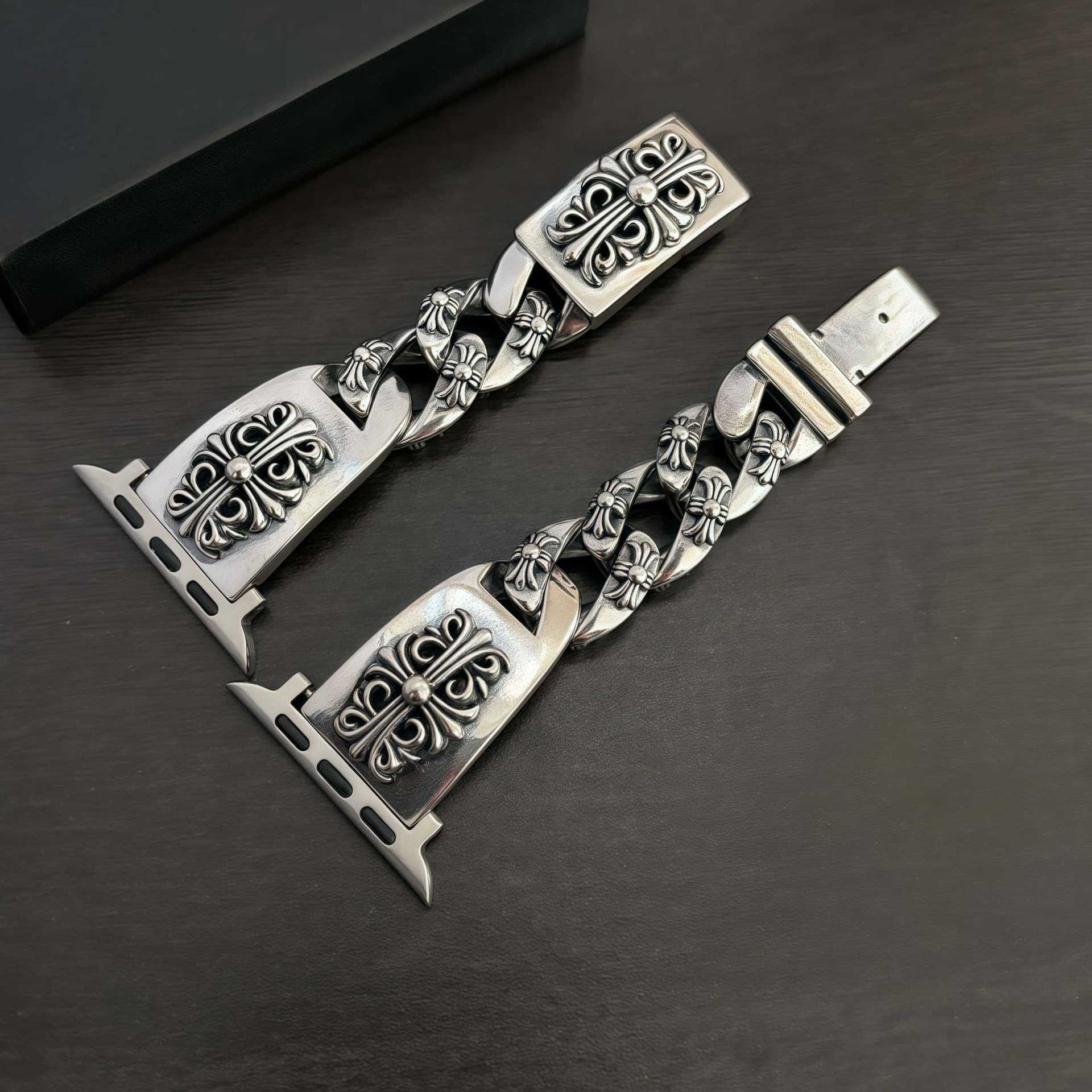 Flower Submariner Apple Watch Strap
