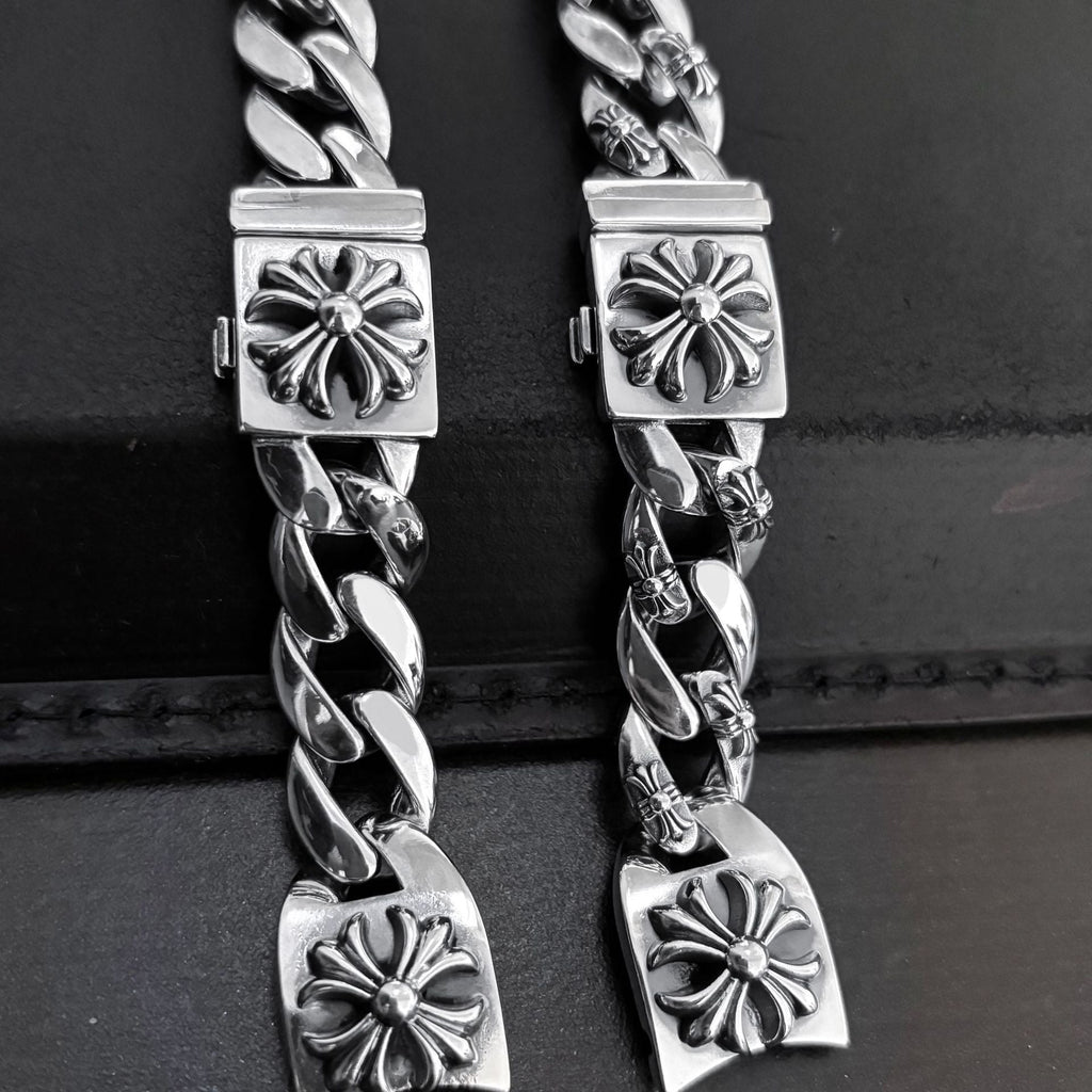 Cross Half Flower Watch Strap