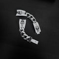 Sword Cross Flower Watch Strap