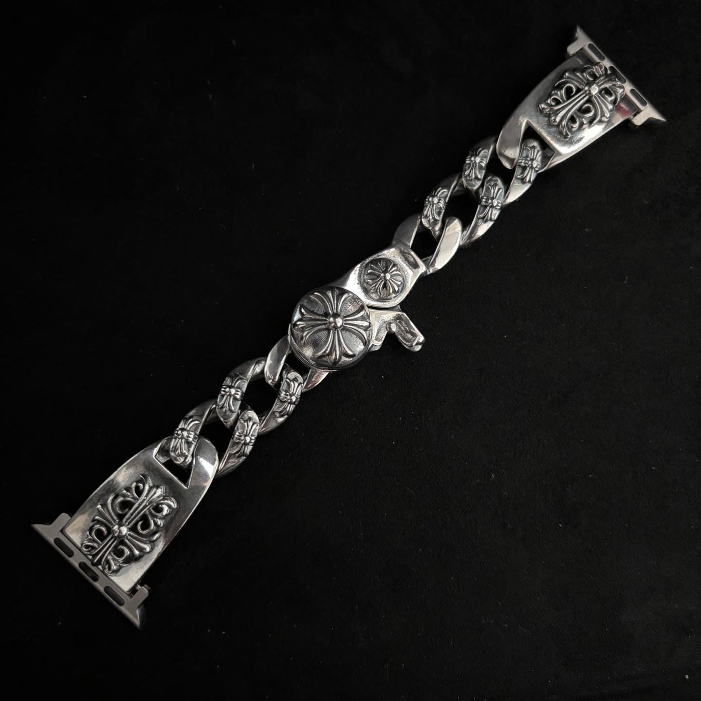 Crusader Flower Lobster Clasp Watch Strap