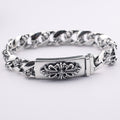  Floral Cross Diamond Bracelet 