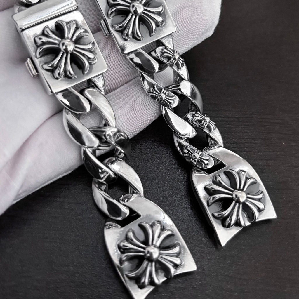 Cross Half Flower Watch Strap