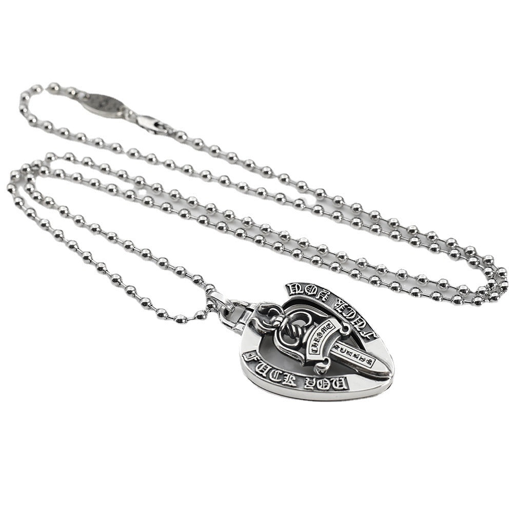 Letter Holy Sword Pendant