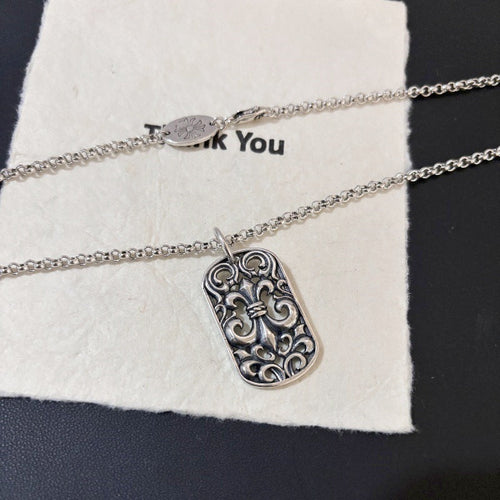 Anchor Hollow Domineering Pendant Necklace