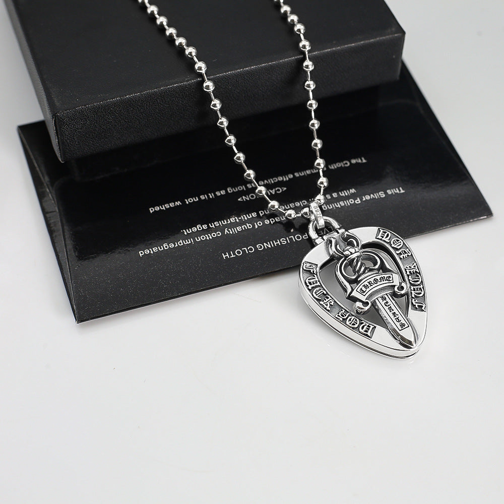 Letter Holy Sword Pendant