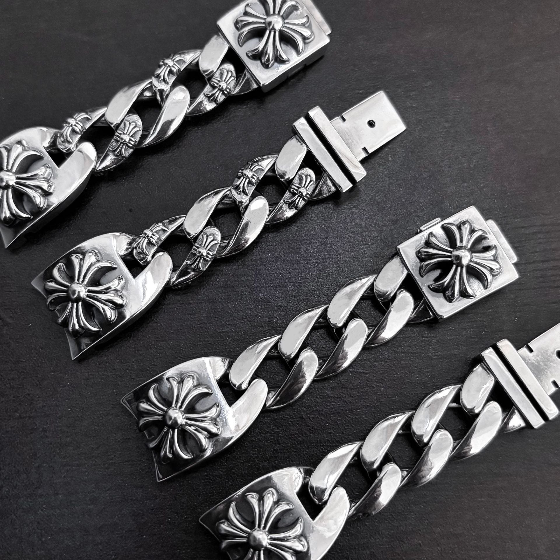 Cross Half Flower Watch Strap