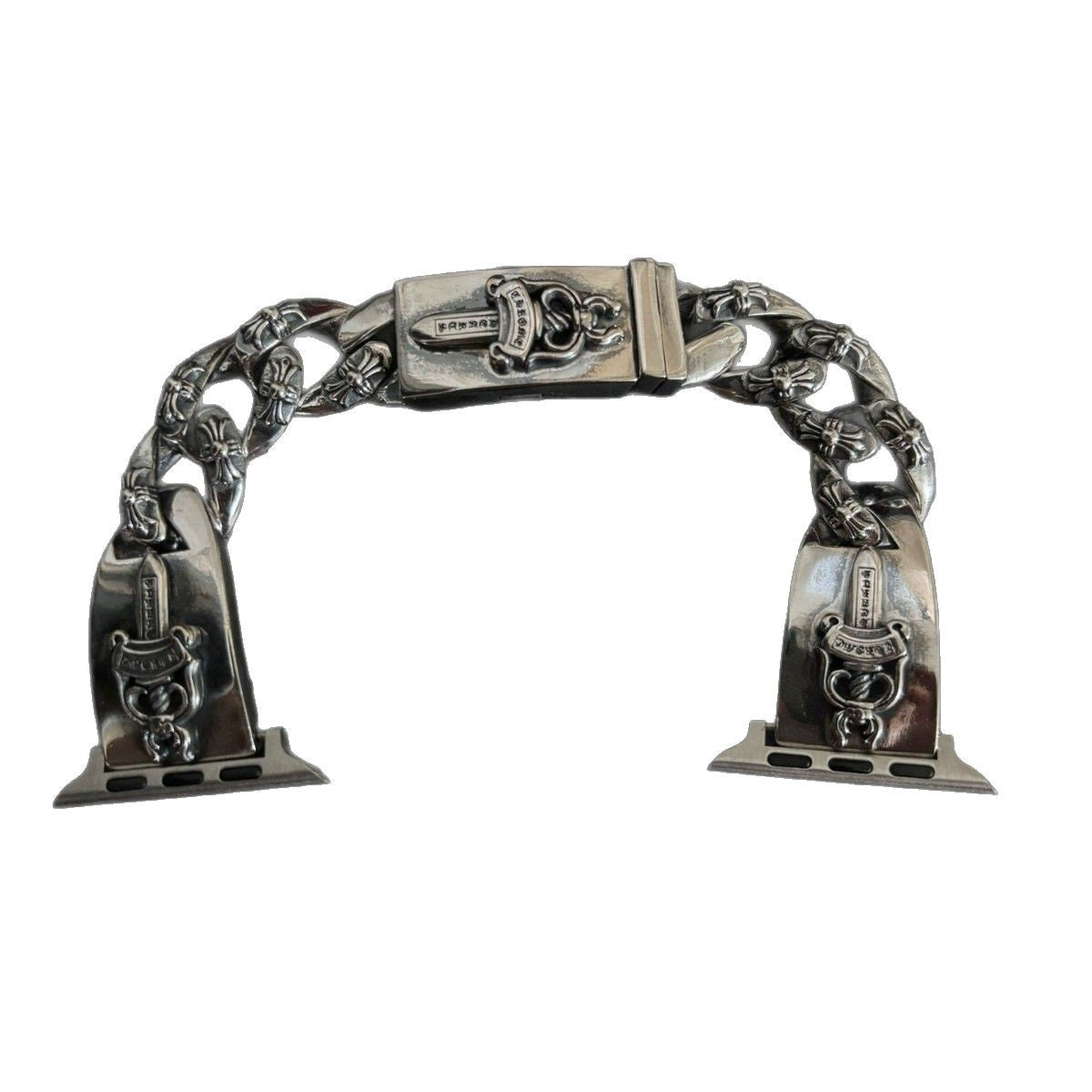 Sword Buckle Cross Watch Strap