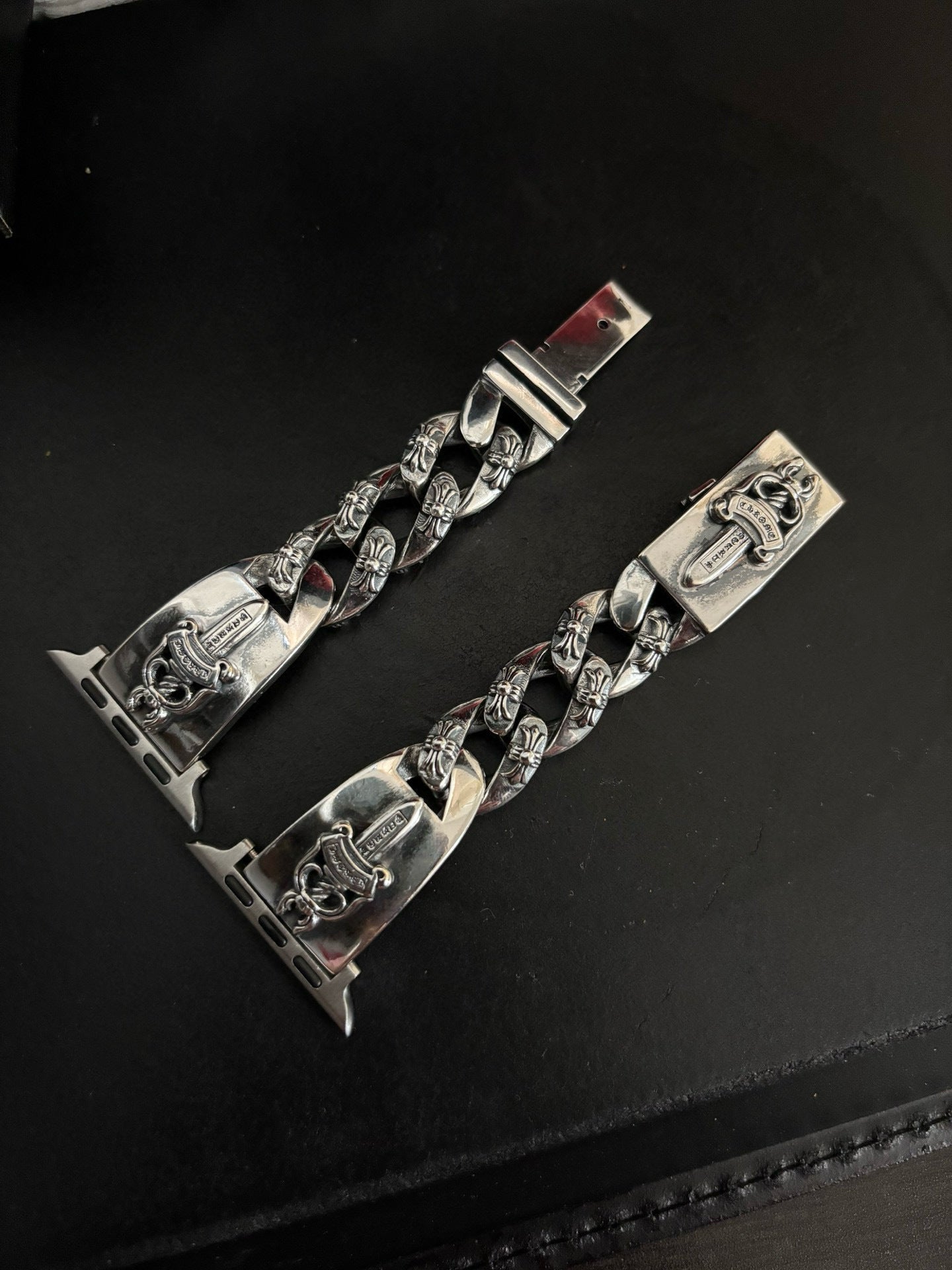 Sword Buckle Cross Watch Strap