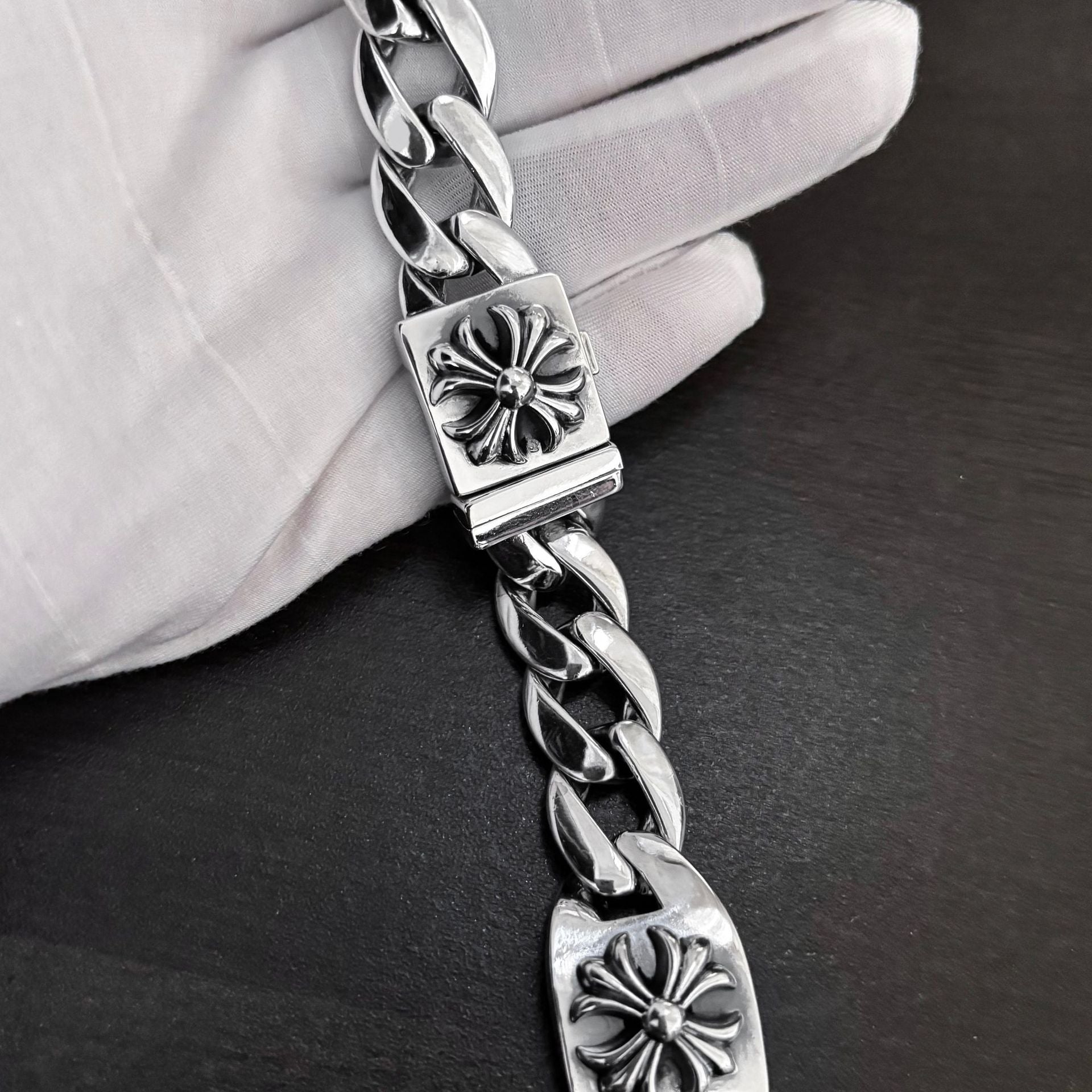 Cross Half Flower Watch Strap