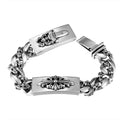Dagger Cross Double Link Bracelet 