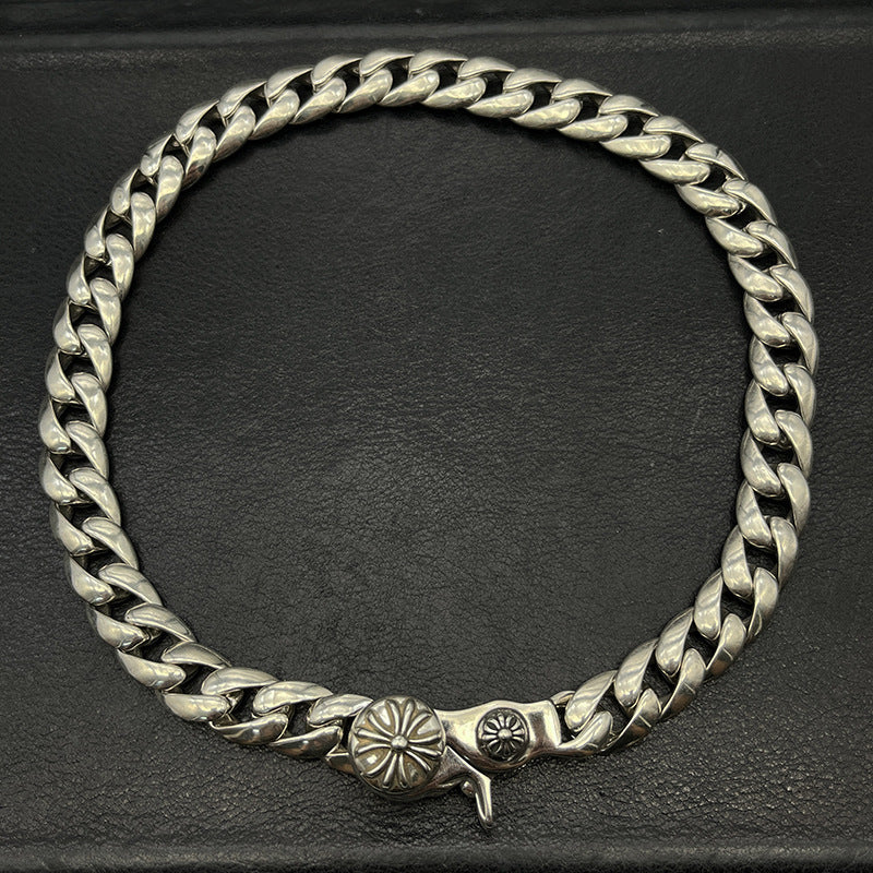Lobster Clasp Cuban Thick Necklace