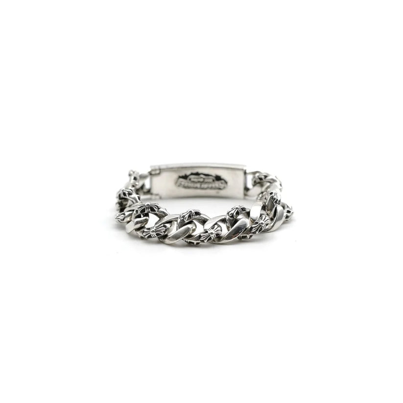 Floral Cross Bracelet